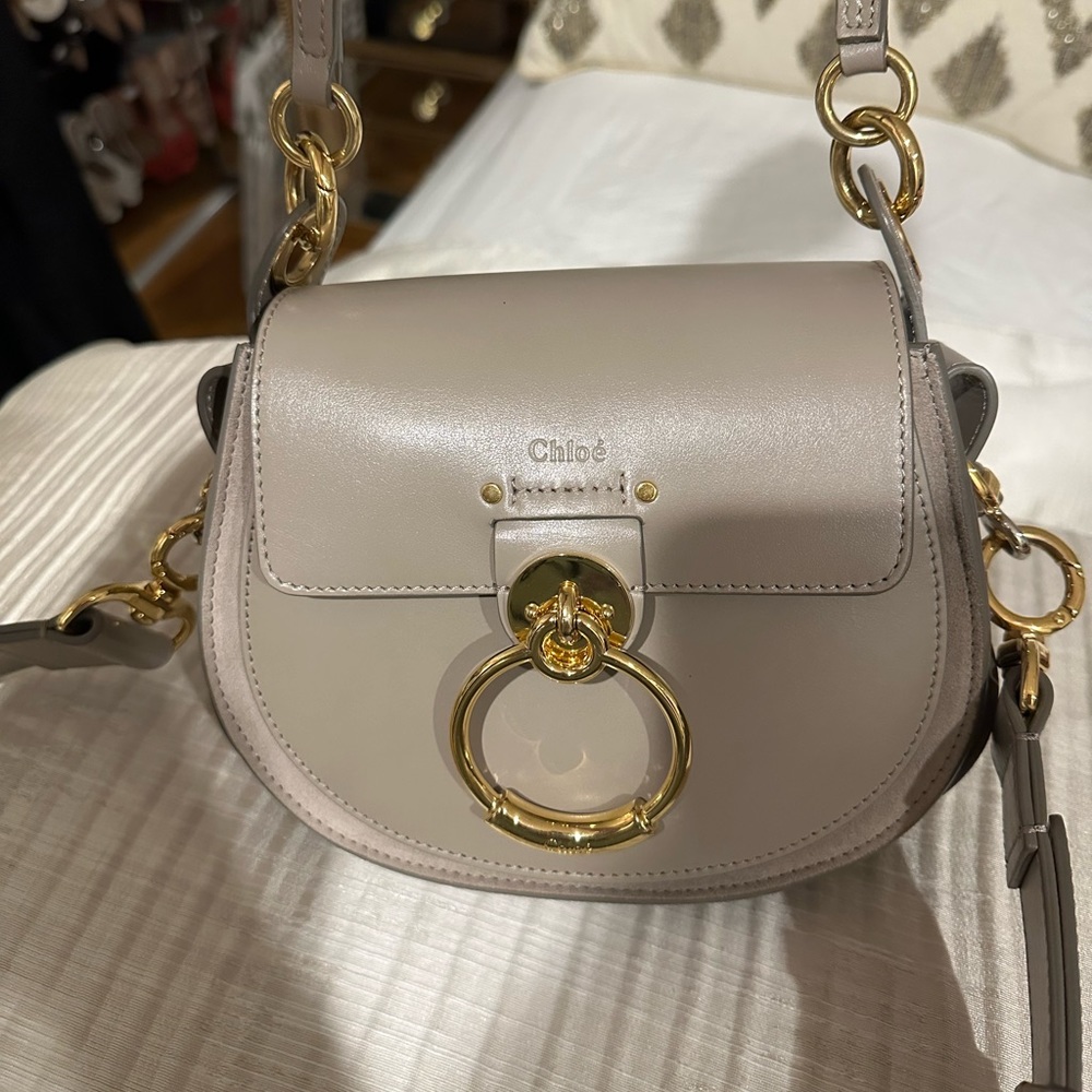 Chloe Tess small saddle bag. Amazing condition!
